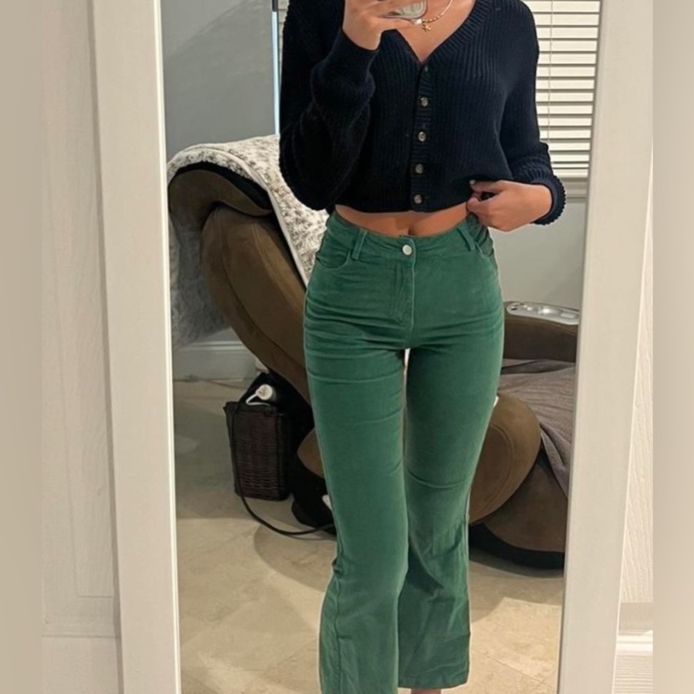 Princess Polly Green Jeans